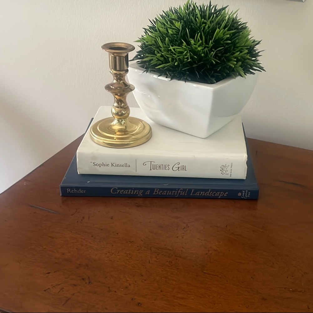 Elegant Vintage Gold Candle Holder - Baldwin Brass